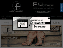 Tablet Screenshot of butyfabiofabrizi.pl